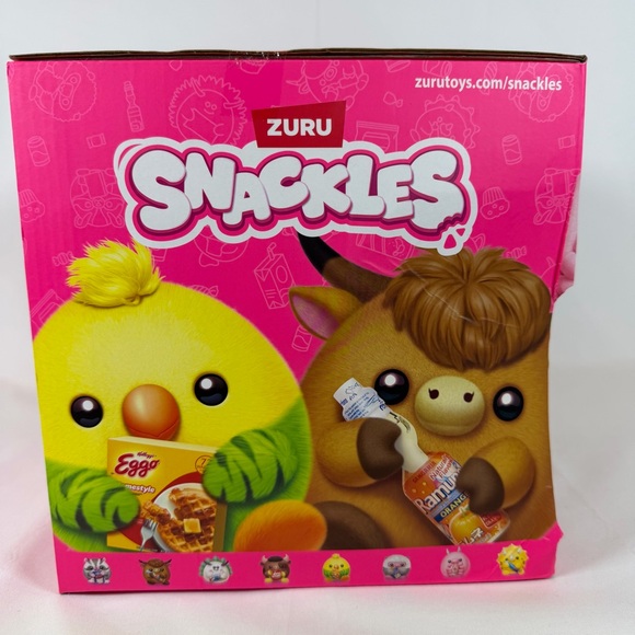 Box W 8 units ZURU Snackles Surprise Ball 5 Inch Plush In Mystery capsule - Picture 9 of 9